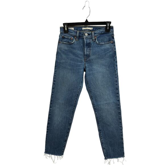 Levi's Blue These Dreams Wedgie Icon Fit Jeans - Picture 3 of 11